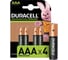 Аккумуляторы гидридно-никелевые DURACELL Recharge UltraAkku AAA BL4 900mAh RPL00780 1