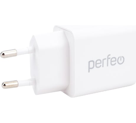 Сетевое зарядное устройство PERFEO разъём USB, 2.1А 30015175