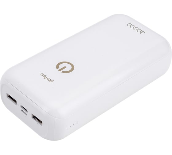 Внешний аккумулятор Perfeo Powerbank 30000 mah Micro usb/In Micro usb, Type-C/Out Type-C 30013897