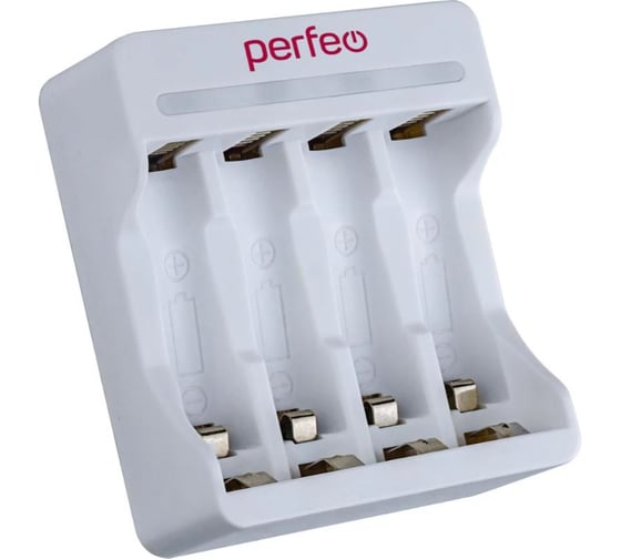 Зарядное устройство Perfeo PF-UN-410 Ni-MH/CD, 5V, 4 слота, AA/AAA 30015286