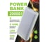 Powerbank Perfeo 20000 mah + In Micro usb+Type-C /Out USB 1 А, 2.1A /White PF_E2092 2