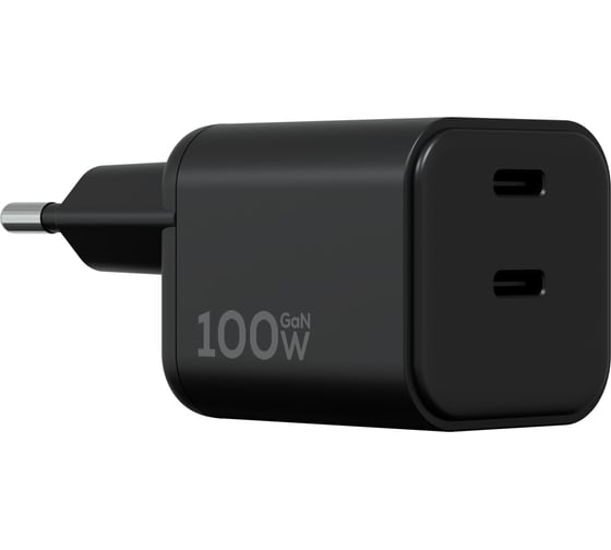 Компактное сетевое зарядное устройство MAGSSORY Nano Pro 100W GaN, с функцией быстрой зарядки, черный ACH017b