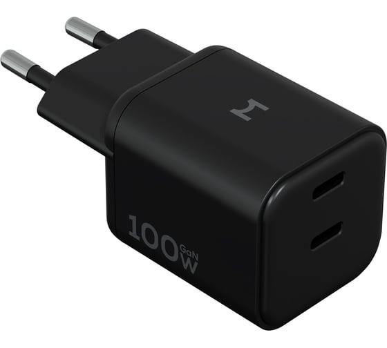 Компактное сетевое зарядное устройство MAGSSORY Nano Pro 100W GaN, с функцией быстрой зарядки, черный ACH017b