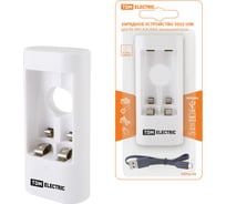 Зарядное устройство TDM 3022 300 mA 2 слота АА/ААА 1 канал USB SQ1702-0102