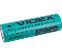 Аккумулятор Videx 21700 4000mAh без защиты VID-21700-4.0-NP 21161824