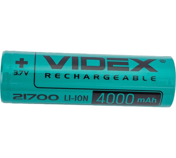Аккумулятор Videx 21700 4000mAh без защиты VID-21700-4.0-NP