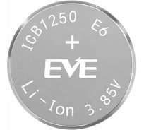 Аккумулятор EVE R12 61 мАч ICB1250E6 Energy 3.85 В, Li-Ion дисковый 5585700
