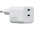 Компактное сетевое зарядное устройство MAGSSORY Nano Pro 100W GaN, с функцией быстрой зарядки, белый ACH017w 2