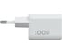 Компактное сетевое зарядное устройство MAGSSORY Nano Pro 100W GaN, с функцией быстрой зарядки, белый ACH017w 3