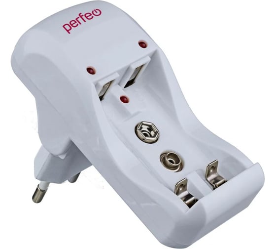 Зарядное устройство Perfeo PF-VN-210 Ni-MH/CD, 220V, 2 слота, AA/AAA/9V, таймер 30015282