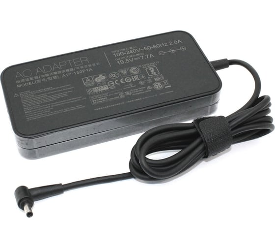 Блок питания для ноутбуков Asus ОЕМ 19.5V 7.7A 150W 4.5x3.0mm pin 080522 1