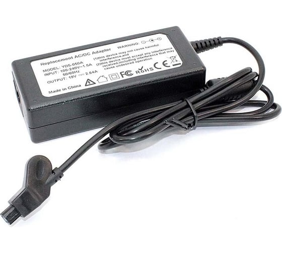 Блок питания для ноутбуков Dell ОЕМ 19V 2.64A Глиф 3pin 50W 079482 1
