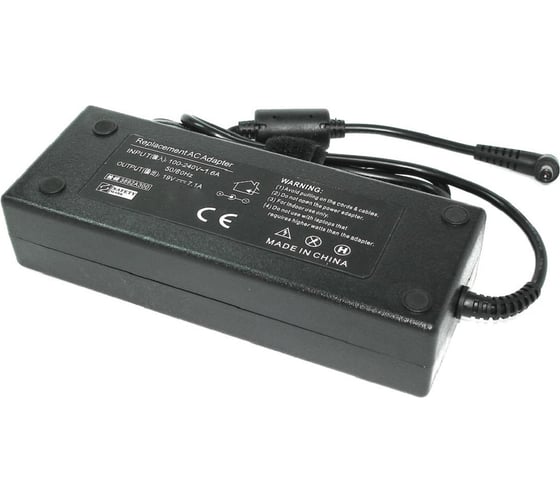 Блок питания для ноутбуков Delta ОЕМ 19V 7.1A 5.5x2.5 REPLACEMENT 016074 1