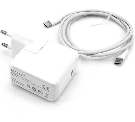 Блок питания для ноутбуков ОЕМ Apple 5V 3A 9V 3A 15V 2A 20V 1.5A 30W Type-C 079402 1
