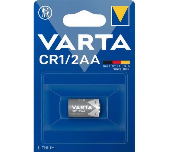 Батарейка Varta Special Lithium Cylindrical CR 1/2 AA BL1 6127101401 RPL00406