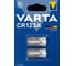 Батарейка Varta Special Lithium Cylindrical CR123A BL2 6205301402 элемент питания RPL00407 1
