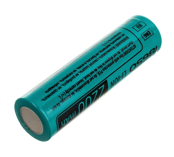 Аккумулятор Videx 18650 2200mAh без защиты VID-18650-2.2-NP