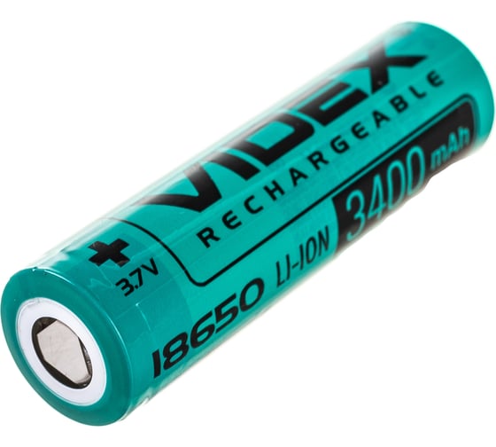 Аккумулятор Videx 18650 3400mAh без защиты VID-18650-3.4-NP