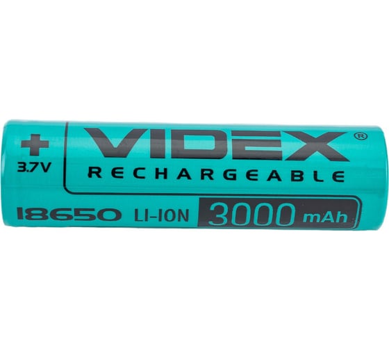 Аккумулятор Videx 18650 3000mAh без защиты VID-18650-3.0-NP