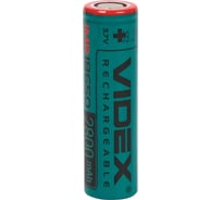 Высокотоковый аккумулятор Videx IMR 18650 2800mAh 28A без защиты VID-IMR18650-2.8-NP