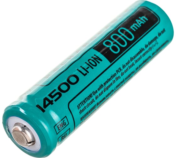 Аккумулятор Videx 14500 800mAh без защиты VID-14500-0.8-NP