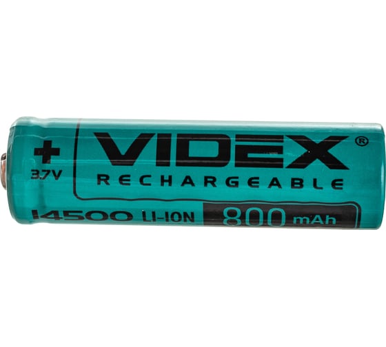 Аккумулятор Videx 14500 800mAh без защиты VID-14500-0.8-NP