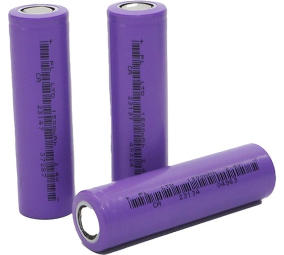 Аккумулятор Kolben Plannano 2.4В 1,5Ач 18x650 мм PLITR18650CA-1500mAh-2.4V