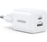 Сетевое зарядное устройство UGREEN X514 20W 2-Port GaN USB-C&USB-A Fast Charger EU. Цвет: белый 65006_ 1