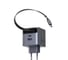 Сетевое зарядное устройство с выдвижным кабелем UGREEN X614 45W GaN Fast Charger USB-C&USB-A with Retractable Cable USB-C. Цвет: серый космос 65822_ 3