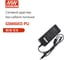 Адаптер питания настольный MEAN WELL 12В 3,34А GSM40A12-P1J, 40Вт, разъем DC, с усиленной защитой, для портативных медицинских устройств, LED-индикатор сети, длина кабел 1202507 2