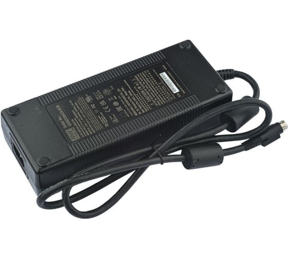 Адаптер питания MEAN WELL 24 В 9.2 А GSM220A24-R7B 220 Вт, длина кабеля 1 метр, для медицинских и промышленных устройств 2591916