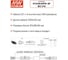 Адаптер питания MEAN WELL 24 В 9.2 А GSM220A24-R7B 220 Вт, длина кабеля 1 метр, для медицинских и промышленных устройств 2591916 3