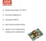DC/DC-преобразователь на печатную плату в корпусе MEAN WELL NSD15-12S52x1.5, изолированный, с дистанционным управлением, блок питания 15 Вт 5 В 272540 4