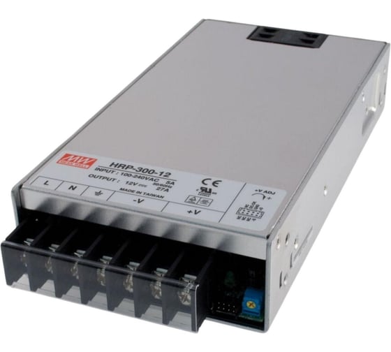 Блок питания в кожухе на шасси MEAN WELL HRP-300-12 AC/DC 324 Вт 12 В 983424