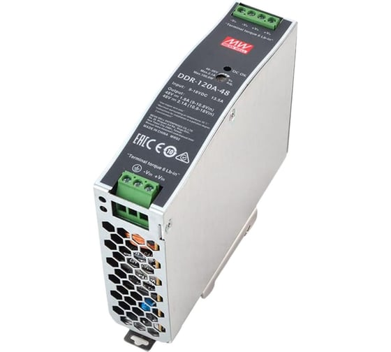 Блок питания на DIN-рейку MEAN WELL DDR-120A-48 DC/DC 100 Вт 48 В 2791854