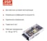 Блок питания в кожухе на шасси MEAN WELL HRP-200-24 AC/DC 200 Вт 24 В 981390 4