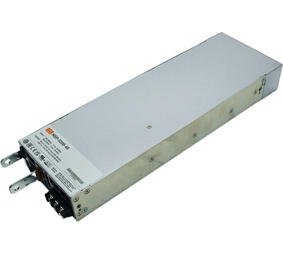 Мощный управляемый блок питания AC/DC на шасси MEAN WELL NSP-3200-48 с коррекцией мощности, с дистанционным управлением, программируемые, с компенсацией падения напряж 5303901