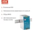Блок питания на DIN-рейку MEAN WELL NDR-240-24 240 Вт 24 В 10 А модульный для промышленного оборудования и автоматизации производства, с регулировкой напряжения, встрое 1927827 4
