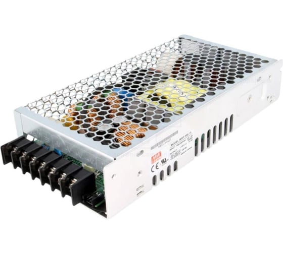 Блок питания в кожухе на шасси MEAN WELL MSP-200-15 с коррекцией мощности, дистанционным управлением, усиленная изоляция, низкий ток утечки, для медицинских устройств E 1083498