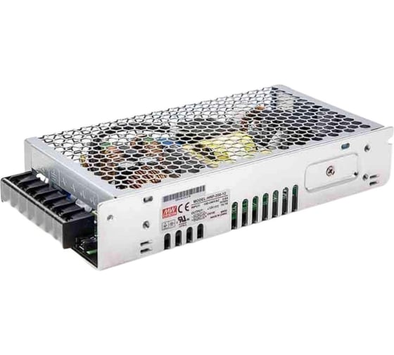 Блок питания в кожухе на шасси MEAN WELL HRP-200-12 AC/DC 200 Вт 12 В 791199