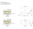 DC/DC-преобразователь на печатную плату MEAN WELL DPRN01O-12 в корпусе SIP-6 изолированный 1 Вт 12 В 3915856 3