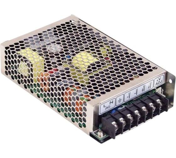 Блок питания в кожухе на шасси MEAN WELL MSP-100-15 с коррекцией мощности, дистанционным управлением, усиленная изоляция, низкий ток утечки, для медицинских устройств E 1083764