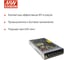 Блок питания на шасси MEAN WELL LRS-200-12 200Вт 12В 17А в кожухе, пассивное охлаждение, LED-индикатор питания, комплекс защит, высокая рабочая температура, низкое энерг 1871264 4
