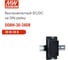 Блок питания DC/DC MEAN WELL DDRH-30-24DR на DIN-рейку мощностью, 30 Вт 24 В, высоковольный, ультраширокий диапазон входного напряжения 6204111 2