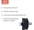 Блок питания DC/DC MEAN WELL DDRH-30-24DR на DIN-рейку мощностью, 30 Вт 24 В, высоковольный, ультраширокий диапазон входного напряжения 6204111 4