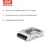 Блок питания импульсный MEAN WELL LRS-100-15 100Вт 15В 7А, полный диапазон, комплекс защит, металлический сетчатый корпус, без вентилятора, компактный 1928400 4