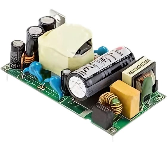 Открытый блок питания на печатную плату MEAN WELL MFM-30-48 усиленная изоляция, ЭМС по классу B, низкий ток утечки, для медицинских устройств EN60601-1 (2xMOPP), AC/DC 2796297