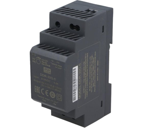 Блок питания на DIN-рейку MEAN WELL DDR-30G-5 DC/DC 30 Вт 5 В 2791872