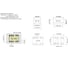 DC/DC-преобразователь на печатную плату MEAN WELL DETN01L-12 в корпусе SMD-12 изолированный 1 Вт 12 В 3636027 3