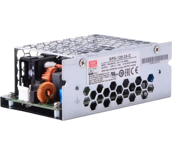 Блок питания в кожухе для медицинского назначения MEAN WELL RPS-120-24-C AC/DC 120 Вт 24 В 2182963